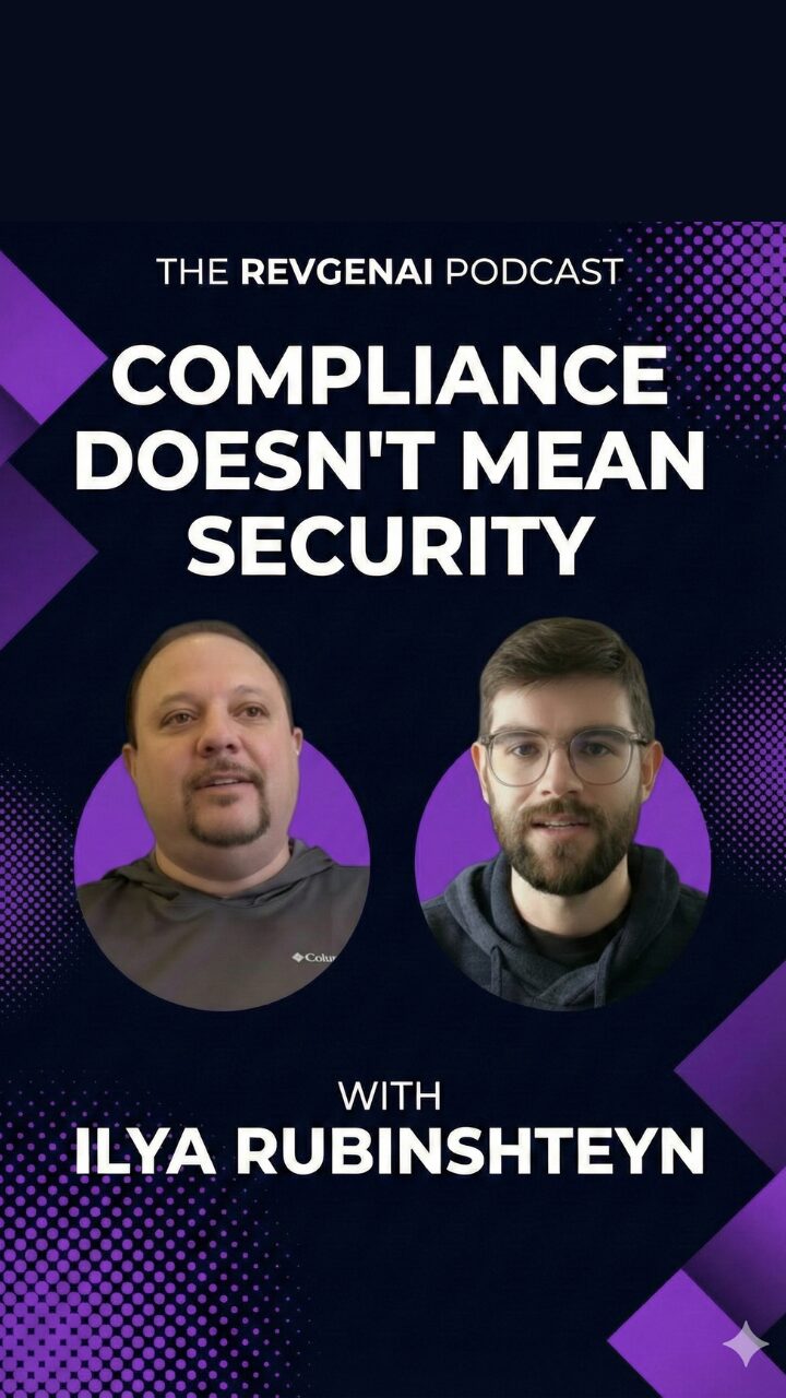 Ilya Rubinshteyn discussing SMB Cybersecurity Strategy on RevGen AI